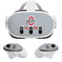 Ohio State University Distressed Logo Meta Quest 3 Skin
