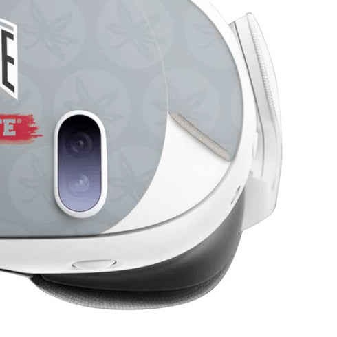 Ohio State University Distressed Logo Meta Quest 3 Skin