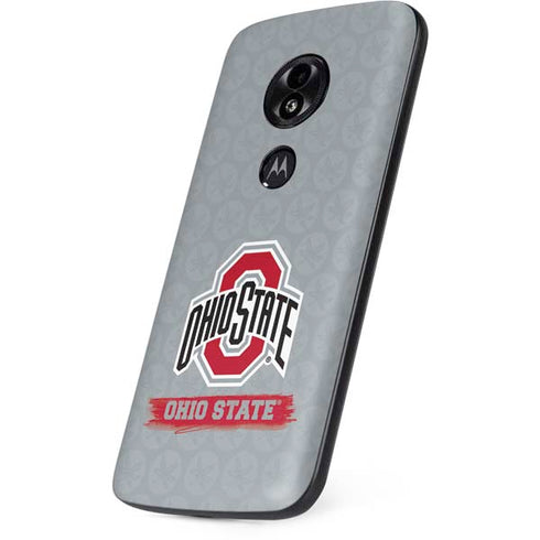 Ohio State University Distressed Logo Moto E5 Play Skin