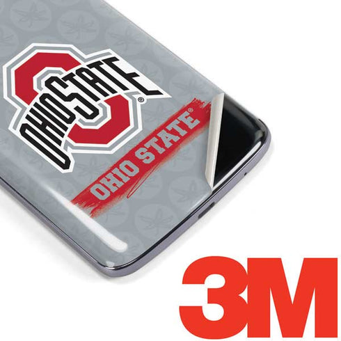 Ohio State University Distressed Logo Moto E5 Plus Skin
