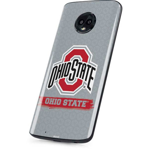 Ohio State University Distressed Logo Moto G6 Skin