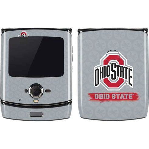 Ohio State University Distressed Logo Motorola RAZR Skin
