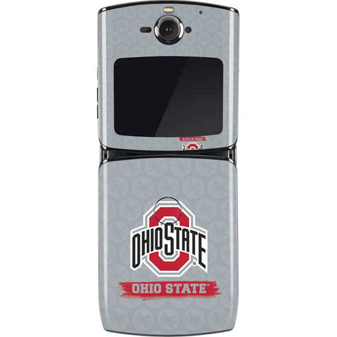 Ohio State University Distressed Logo Motorola RAZR Skin