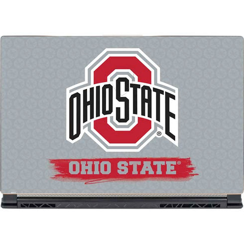 Ohio State University Distressed Logo MSI GS65 Stealth Laptop Skin