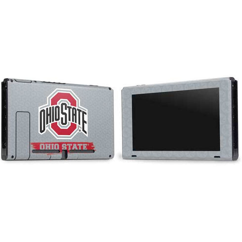 Ohio State University Distressed Logo Nintendo Switch Bundle Skin
