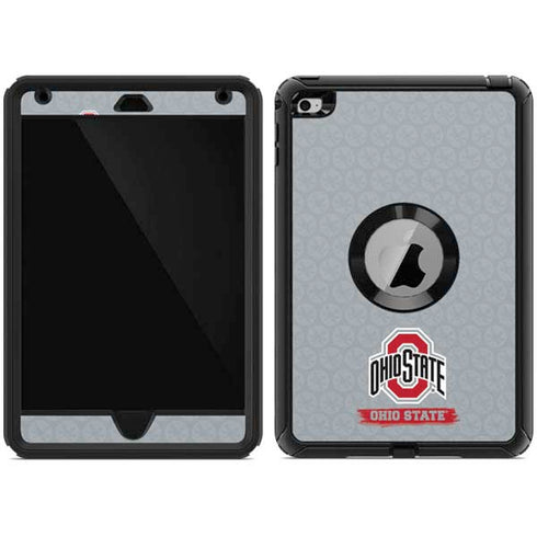 Ohio State University Distressed Logo Otterbox Defender iPad Skin