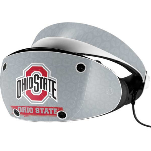 Ohio State University Distressed Logo PlayStation VR2 Skin