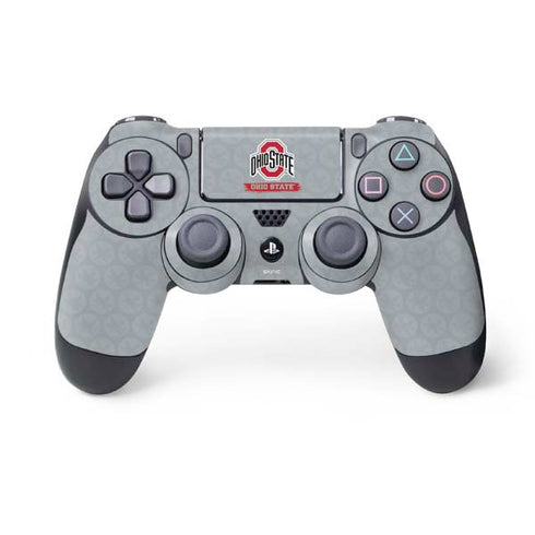 Ohio State University Distressed Logo PS4 Controller Skin