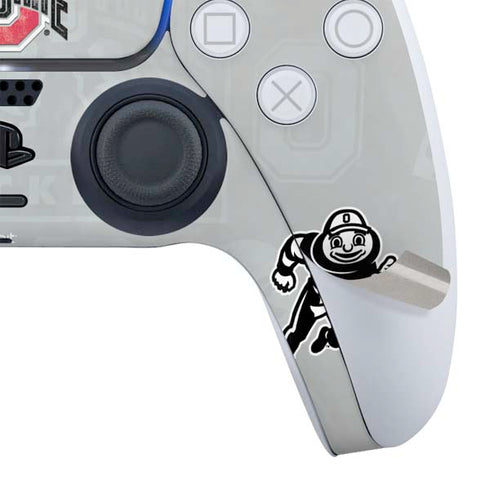 Ohio State University Distressed Logo PS5 Bundle Skin