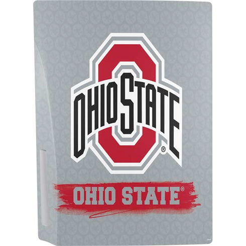 Ohio State University Distressed Logo PS5 Bundle Skin