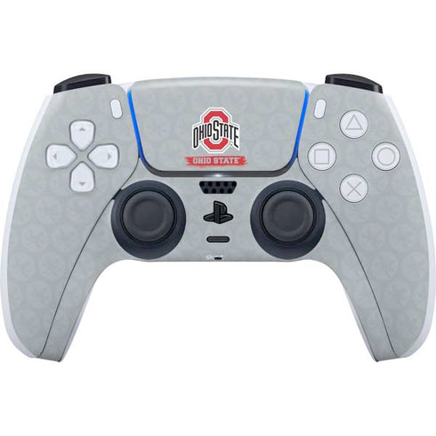 Ohio State University Distressed Logo PS5 Controller Skin