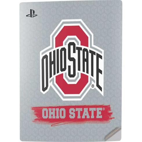 Ohio State University Distressed Logo PS5 Digital Edition Console Skin