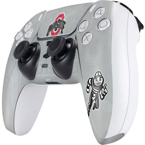 Ohio State University Distressed Logo PS5 Controller Skin