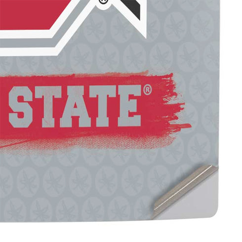 Ohio State University Distressed Logo PS5 Slim Digital Edition Console Skin