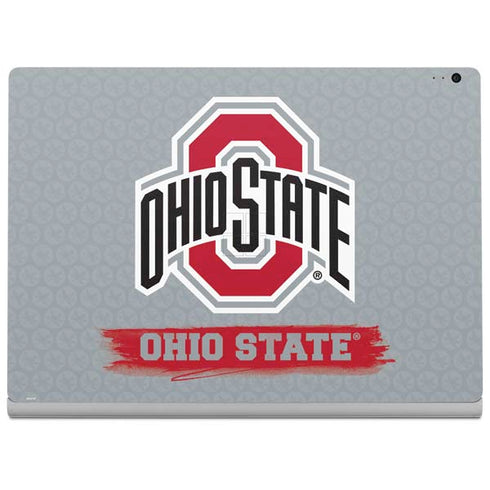 Ohio State University Distressed Logo Surface Book 2 13.5in Skin