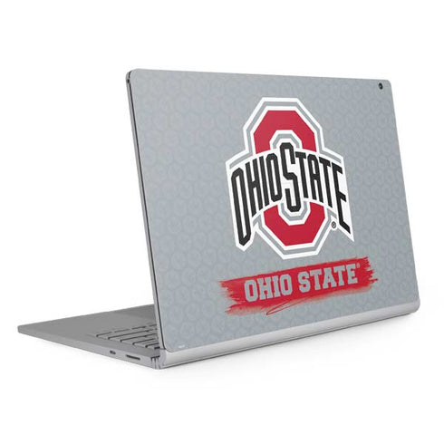 Ohio State University Distressed Logo Surface Book 2 15in Skin
