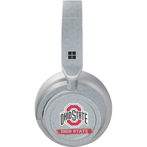 Ohio State University Distressed Logo Surface Headphones Skin