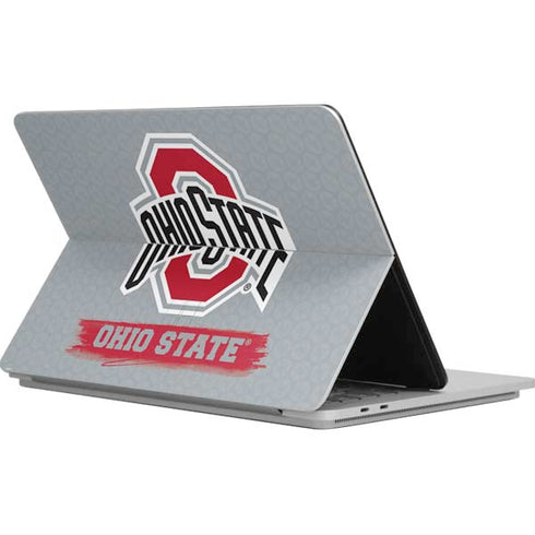 Ohio State University Distressed Logo Surface Laptop Studio Skin