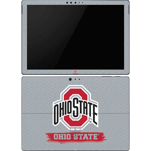 Ohio State University Distressed Logo Surface Pro 6 Skin