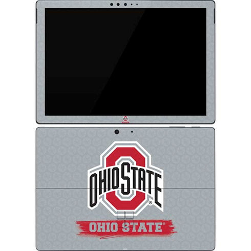 Ohio State University Distressed Logo Surface Pro 7 Skin