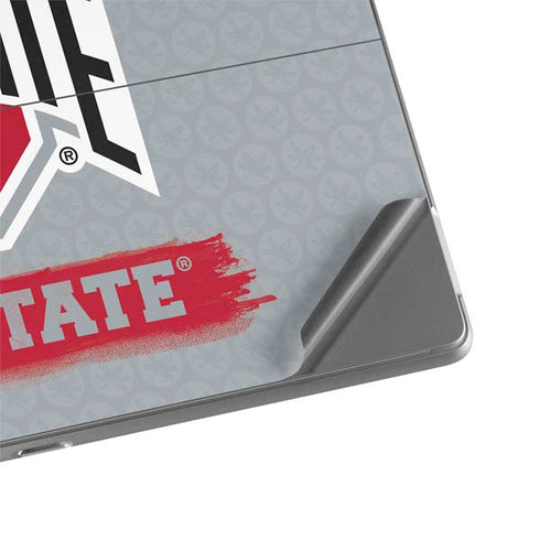 Ohio State University Distressed Logo Surface Pro 8 Skin