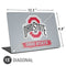 Ohio State University Distressed Logo Universal Laptop 15in (12.2 x 8.8in) Skin