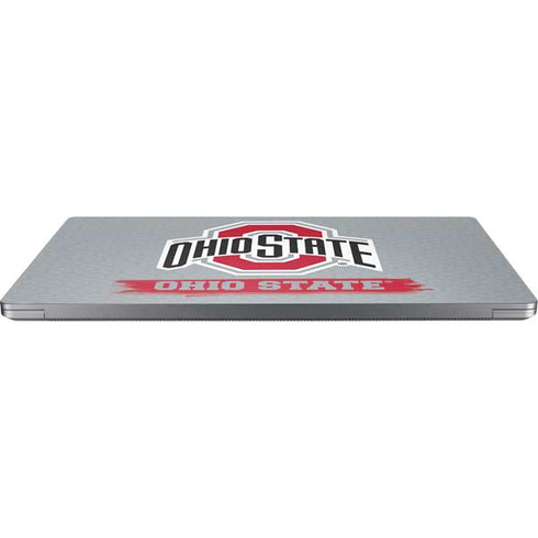 Ohio State University Distressed Logo Universal Laptop 16.6in (13.4 x 9.7in) Skin
