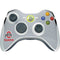 Ohio State University Distressed Logo Xbox 360 Wireless Controller Skin