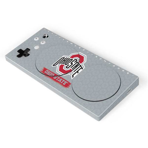 Ohio State University Distressed Logo Xbox Adaptive Controller Skin