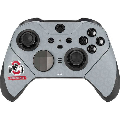 Ohio State University Distressed Logo Xbox Elite Wireless Controller Series 2 Skin