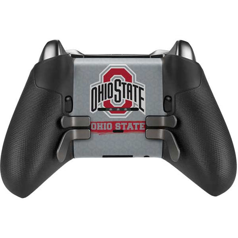 Ohio State University Distressed Logo Xbox Elite Wireless Controller Series 2 Skin