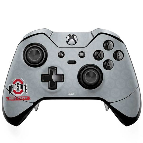 Ohio State University Distressed Logo Xbox One Elite Controller Skin