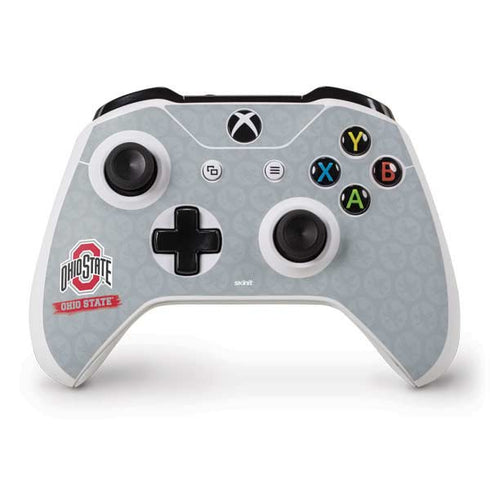 Ohio State University Distressed Logo Xbox One S Controller Skin