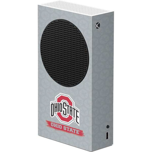 Ohio State University Distressed Logo Xbox Series S Console Skin