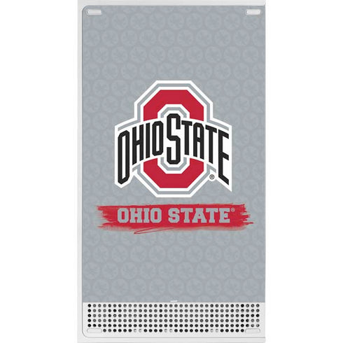 Ohio State University Distressed Logo Xbox Series S Console Skin