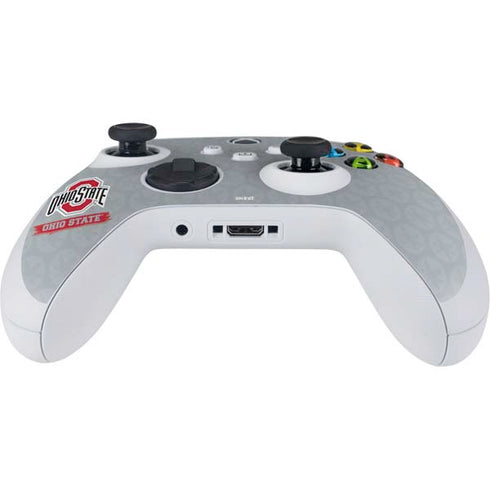 Ohio State University Distressed Logo Xbox Series S Controller Skin