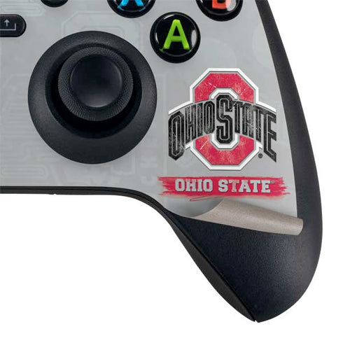 Ohio State University Distressed Logo Xbox Series X Bundle Skin