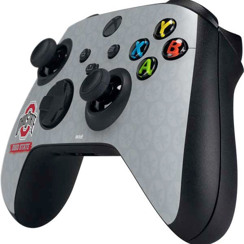 Ohio State University Distressed Logo Xbox Series X Controller Skin