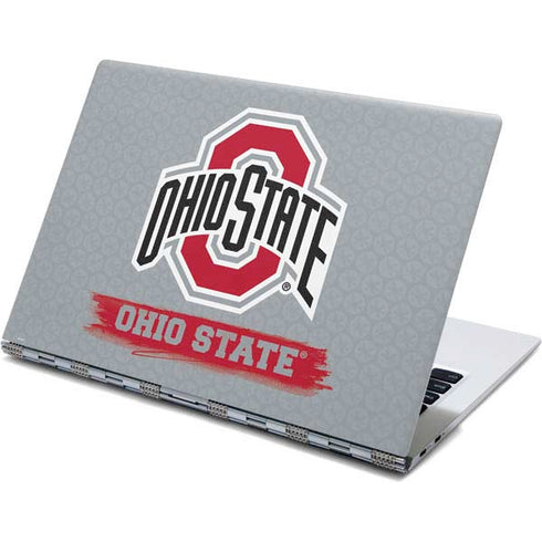 Ohio State University Distressed Logo Yoga 910 2-in-1 14in Touch-Screen Skin