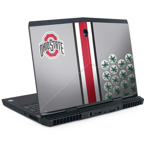 Ohio State University Buckeyes Dell Alienware Skin
