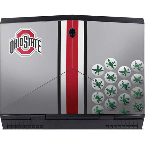 Ohio State University Buckeyes Dell Alienware Skin