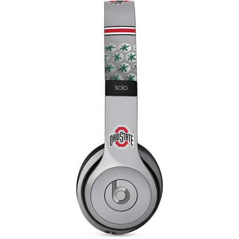 Ohio State University Buckeyes Beats Solo 2 Wired Skin