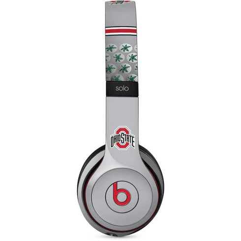 Ohio State University Buckeyes Beats Solo 2 Wireless Skin