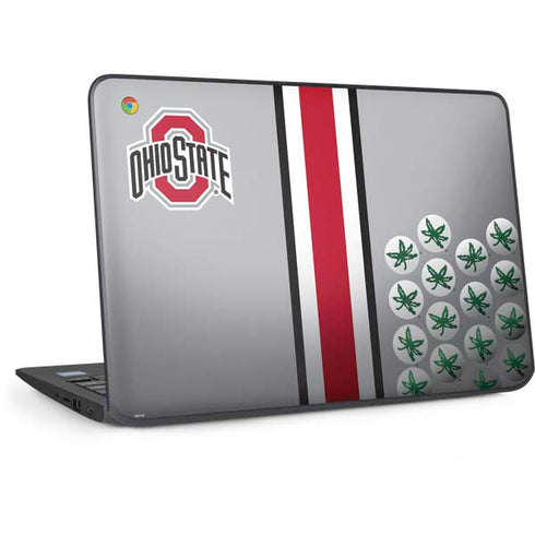 Ohio State University Buckeyes HP Chromebook Skin
