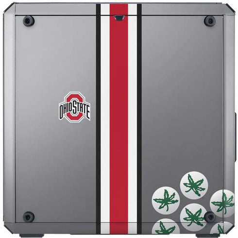 Ohio State University Buckeyes Cooler Master MasterBox Q300L Mini Tower Skin