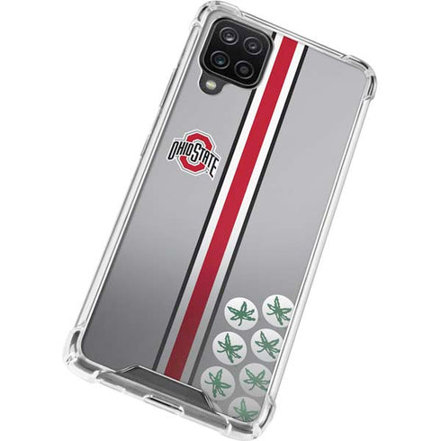 Ohio State University Buckeyes Galaxy A12 Clear Case