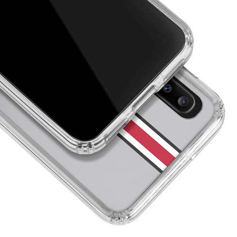 Ohio State University Buckeyes Galaxy A30 Clear Case