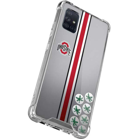 Ohio State University Buckeyes Galaxy A51 5G Clear Case