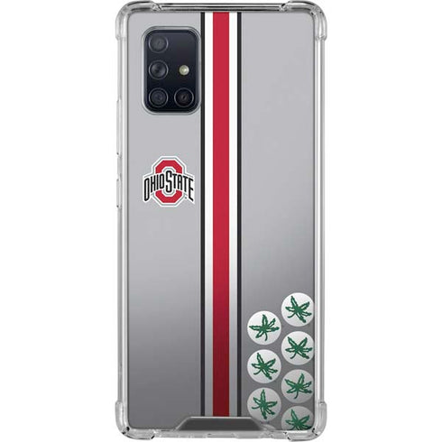 Ohio State University Buckeyes Galaxy A71 5G Clear Case