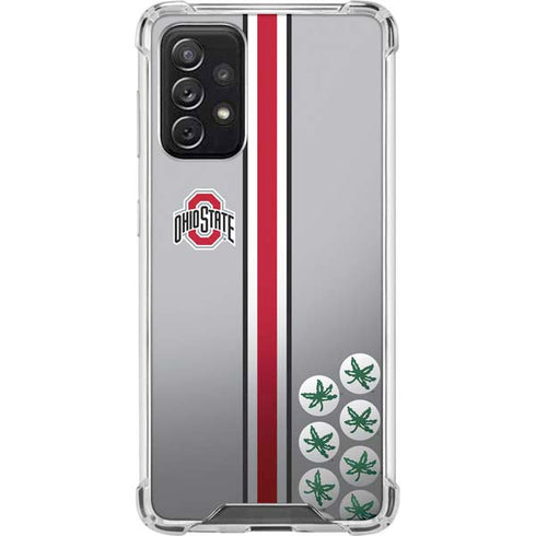 Ohio State University Buckeyes Galaxy A72 5G Clear Case